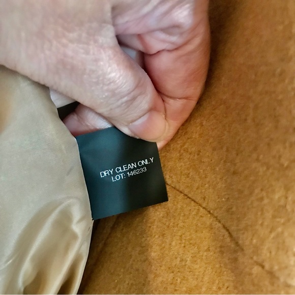 Dark Camel Michael Kors Hooded Notched-Collar Coat, Women’s PXL Created by Macys - Picture 13 of 16